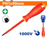 WADFOW - SURUBELNITA IZOLATA PH1X80MM 1000V PowerTool TopQuality