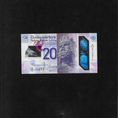 Rar! Scotia Clydesdale Bank 20 pounds 2019 seria474971