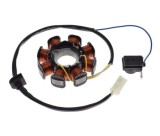 Stator aprindere Kymco Super 8 2T, 8 bobine, echivalent 31120-LHB3-E10 Cod Produs: MX_NEW AI22549