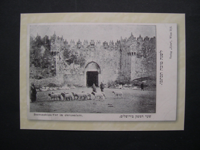 Damaskus - Tor in Jerusalem. Iudaica, reproducere