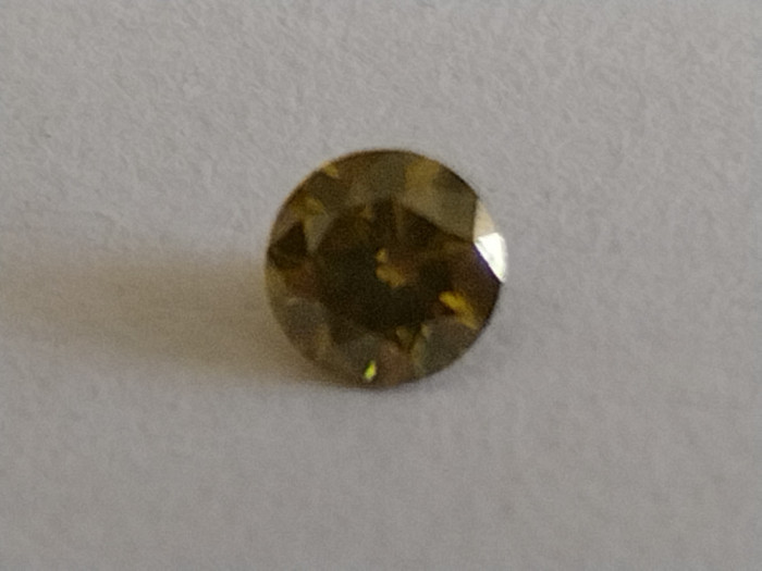 diamant 0.14 ct galben si
