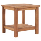 Cumpara ieftin Măsuță de cafea, 45 x 45 x 45 cm, lemn masiv de tec