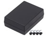 Carcasă Universală ABS Neagră 82x111x38mm
