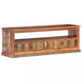 Comodă TV cu fronturi Buddha,120 x 30 x 40 cm, lemn reciclat
