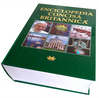 Enciclopedia concisă Britannica foto