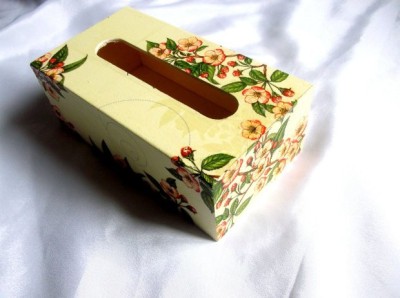 Cutie cu flori de mar, cutie servetele de hartie 39870 foto