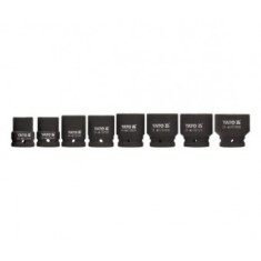 Set 8 chei tubulare de impact hexagonale 3/4&#039;&#039;, Yato YT-1115