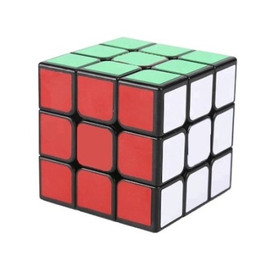 Cub rubic jucarie interactiva de dezvoltare, 3x3x3, 68 mm - Multicolor foto