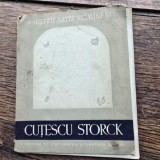 Maestrii artei romanesti Cutescu Storck