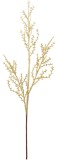 Crenguta decorativa aurie MagicHome pentru aranjamente de Craciun, 52 cm