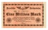 Lot 2 Bancnote Germania Reichsbahn - 1 , 2 milioane Marci 1923