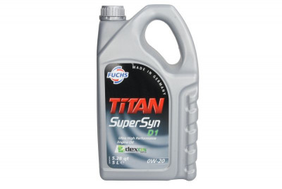 Engine oil TITAN (5L) 0W20 ;API ILSAC GF-5; SN PLUS; SN-RC; GM DEXOS1 GEN2 foto