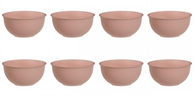 Set boluri, 8 piese, 500 ml, Plastic, Nude foto