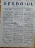 Cumpara ieftin Ziarul Resboiul, nr. 103,1877, gravura, Lupta, cavaleria rusa si turca la Plevna
