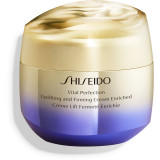 Shiseido Vital Perfection Uplifting &amp; Firming Cream Enriched Cremă lifting pentru fermitate pentru tenul uscat 75 ml