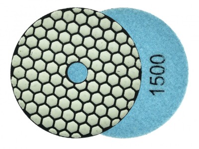 Disc pentru slefuirea uscata a gresiei, 100 mm, granulatie 1500, Geko G78935 foto
