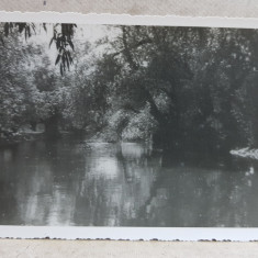 BALTILE BRAILEI , PEISAJ PE COROTISCA , FOTOGRAFIE TIP CARTE POSTALA , MONOCROMA, NECIRCULATA , DATATA 1 MAI 1934