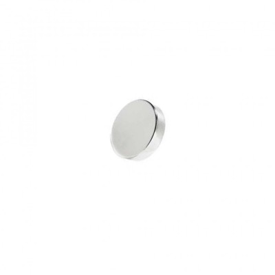 Magnet foarte puternic, gri, disc, simplu, 10mm X 3 mm, Dalimag foto