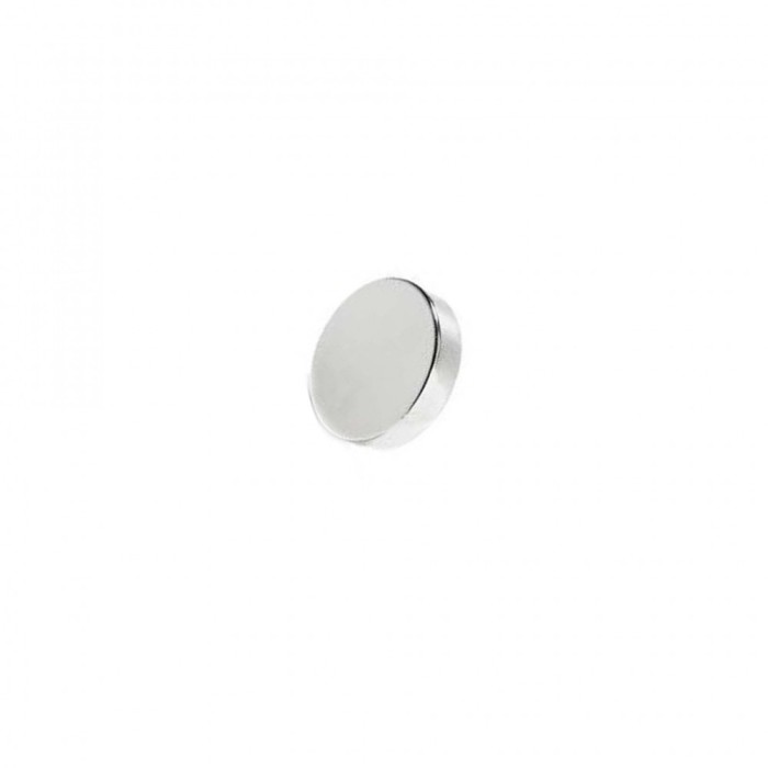Magnet foarte puternic, gri, disc, simplu, 10mm X 3 mm, Dalimag