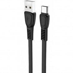 Cablu Date si Incarcare USB la USB Type-C HOCO X40 Noah, 1 m, Negru