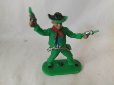bnk jc Figurine de plastic - Jean Hoeffler - cowboy cu pistoale foto