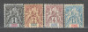 Comore/Grande Comore.1897 Alegorie 4 buc. MC.951, Nestampilat