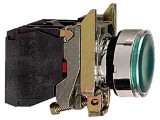 Comutator acționat prin apăsare 22mm 1NC 1NO
