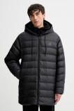 adidas geacă de puf Essentials Climawarm culoarea negru, de tranziție, JM4061