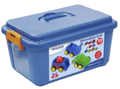 Minimobil 12 cm Set 10 masinute - Miniland foto