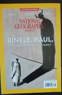 myh 113 - REVISTA NATIONAL GEOGRAPHIC - ANUL 2018 - PIESE DE COLECTIE! foto