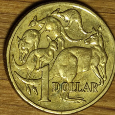 Australia - moneda de colectie exotica - 1 dolar dollar 2006 -canguri- superba !