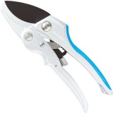 Foarfeca de gradina Aquacraft 330120 cu clichet, lama SK5, Alu SoftGrip