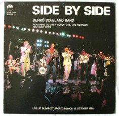 Disc vinil LP: SIDE BY SIDE - BENKO DIXIELAND BAND, 1983. Nou