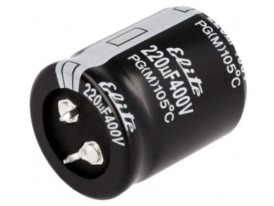 Condensator Electrolitic SNAP-IN 220uF 400V 30x35mm foto