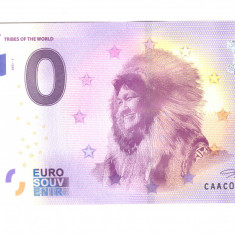 Bancnota souvenir Canada 0 euro Inuit Tribes of the world 2021-1, UNC