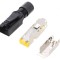 Mufă RJ45 Cat6 ecranat 8p8c &Oslash;4,5-9mm