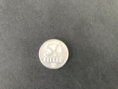Moneda de 50 filler,veche,an 1988,Magyar,de colecție. foto