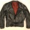 GEACA NEAGRA BARBATI PIELE HARRO MOTO BIKER CHOPPER MOTOCICLIST STRADA 3BUZUNARE