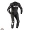 Costum (combinezon) motociclete barbati piele Ixon vara model Jackal MS culoare: negru Negru S