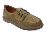 Mocasini GRYXX kaki, 1612900, din piele intoarsa