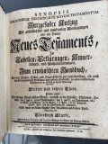 Biblie veche in limba Germana Biblia Noul Testament Christoph Starke - 1748