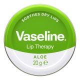 Balsam de Buze, Vaseline, Aloe Lip Therapy, Aloe Vera, Calmare și hidratare, 20 g