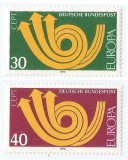 |Germania, Europa CEPT, 1973, MNH