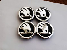 Capace jante aliaj Skoda diametru 55mm set 4 bucati cod 5JA 601 151 A foto