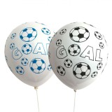 Set Baloane Petrecere, Minge Goal, 30cm, Alb, 10 Bucăți, Oem