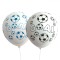 Set Baloane Petrecere, Minge Goal, 30cm, Alb, 10 Bucăți