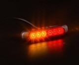 Lampa Stop Slim 3 Functii FT-330, 12-36V, LED, Omologare ECE E9 IP68, Dreptunghiulara, 50.000 ore