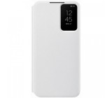 Galaxy S22 Plus; Smart Clear View Cover; White &quot;EF-ZS906CWEGEE&quot;, Samsung