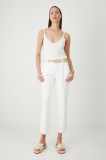 Medicine jeansi culoarea alb