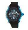 Ceas Barbatesc Q&amp;Q Citizen GT Coupe DA44J525Y, Analog, 47mm, Alama, Curea Cauciuc, Cristal Mineral, Rezistent Apa 5ATM